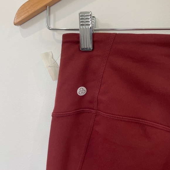 Zella Live in High Waist Burgundy Leggings - Picture 6 of 9